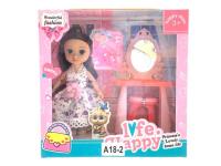 Opakowanie Laleczka 16cm z toaletką