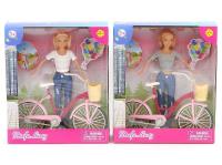 Opakowanie Lalka 29cm z rowerem