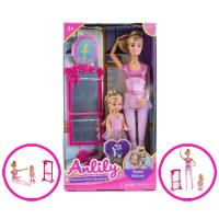 Opakowanie Lalka Anlily 30 cm balerina z dzieckiem