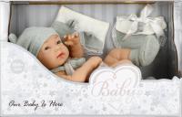 Opakowanie Lalka bobas 38cm + akcesoriami