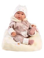 Lalka bobas Lala z podusią 42cm. Wydawca: Llorens. SmakLiter.pl Opakowanie Lalka bobas Lala z podusią 42cm