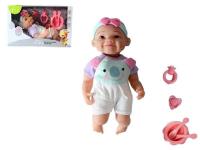 Lalka bobas z akcesoriami 30cm. Wydawca: Icom. SmakLiter.pl Opakowanie Lalka bobas z akcesoriami 30cm