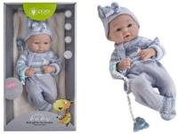 Lalka bobas z kocykiem 35cm. Wydawca: Icom. SmakLiter.pl Opakowanie Lalka bobas z kocykiem 35cm