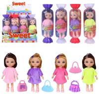Opakowanie Lalka dziewczynka w cukierku 16cm