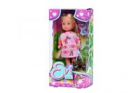 Lalka Evi z pieskami na spacerze. Wydawca: SIMBA. SmakLiter.pl Opakowanie Lalka Evi z pieskami na spacerze