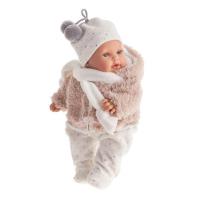 Lalka Kika zimowa 27cm. Wydawca: Antonio Juan. SmakLiter.pl Opakowanie Lalka Kika zimowa 27cm