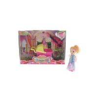 Opakowanie Lalka mini 9cm z wózkiem