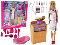 Opakowanie Lalka pielęgniarka + akcesoria