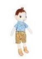 Lalka szmaciana Wojtek 30cm. Wydawca: Balibazoo. SmakLiter.pl Opakowanie Lalka szmaciana Wojtek 30cm