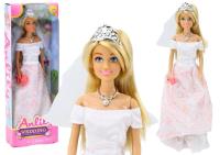 Opakowanie Lalka w sukni ślubnej + kwiaty