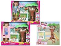 Opakowanie Lalka weterynarz ze zwierzętami 29cm