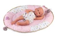 Lalka winylowa bobas Nica w kokoniku 40cm. Wydawca: Llorens. SmakLiter.pl Opakowanie Lalka winylowa bobas Nica w kokoniku 40cm