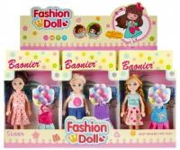 Opakowanie Lalka z akcesoriami w ubranku 15cm MIX
