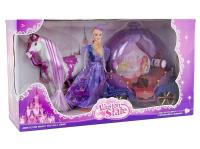 Opakowanie Lalka z karocą i koniem na baterie