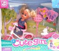 Opakowanie Lalka z rowerem