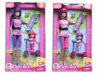 Opakowanie Lalki z deskorolką i hulajnogą 29cm MIX