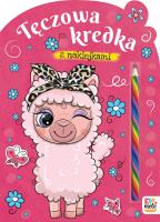 Lama. Tęczowa kredka. Autor: Opracowanie zbiorowe. SmakLiter.pl Okładka książki Lama. Tęczowa kredka