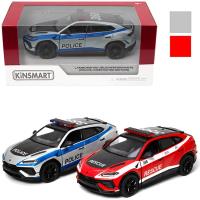 Lamborghini urus performatne policja MIX. Wydawca: Kinsmart. SmakLiter.pl Opakowanie Lamborghini urus performatne policja MIX