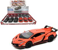 Lamborghini veneno 1:36 MIX. Wydawca: Kinsmart. SmakLiter.pl Opakowanie Lamborghini veneno 1:36 MIX