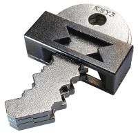 Łamigłówka Huzzle Cast Key III - poziom 6/6. Wydawca: G3. SmakLiter.pl Opakowanie Łamigłówka Huzzle Cast Key III - poziom 6/6