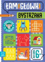 Łamigłówki bystrzaka. Książeczka ze słonikiem. Autor: Beata Karlik. SmakLiter.pl Okładka książki Łamigłówki bystrzaka. Książeczka ze słonikiem