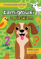 Łamigłówki z pieskiem. Przedszkolak potrafi. Autor: Natalia Kawałko-Dzikowska. SmakLiter.pl Okładka książki Łamigłówki z pieskiem. Przedszkolak potrafi
