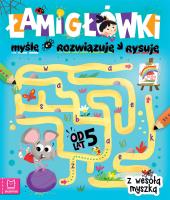 Okładka książki Łamigłówki z wesołą myszką