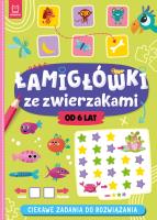 Okładka książki Łamigłówki ze zwierzakami. Ciekawe zadania do rozwiązania