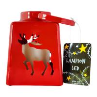 Opakowanie Lampion led czerwony