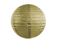 Lampion papierowy złoty 35cm. Wydawca: PartyDeco. SmakLiter.pl Opakowanie Lampion papierowy złoty 35cm