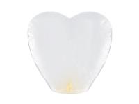 Lampion serce biały 37x93x95cm. Wydawca: PartyDeco. SmakLiter.pl Opakowanie Lampion serce biały 37x93x95cm