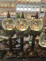 Opakowanie Lampka LED motyw świąteczny z kulą śnieżną MIX