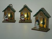 Opakowanie Lampka ledowa z motywem świątecznym (12szt)