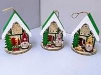 Opakowanie Lampka ledowa z motywem świątecznym (12szt)