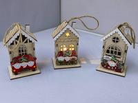 Opakowanie Lampka ledowa z motywem świątecznym (24szt)