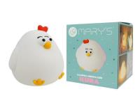Lampka nocna LED kura. Wydawca: Mary's. SmakLiter.pl Opakowanie Lampka nocna LED kura