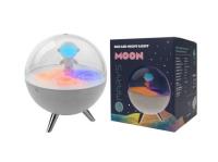 Lampka nocna LED RGB księżyc biały. Wydawca: Mary's. SmakLiter.pl Opakowanie Lampka nocna LED RGB księżyc biały