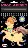 Lamy. Drap zdrap. Autor: Korolkiewicz Elżbieta. SmakLiter.pl Okładka książki Lamy. Drap zdrap