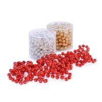 Opakowanie Łańcuch perełki czerwony 8mm