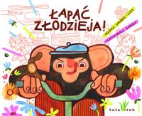 Łapać złodzieja. Autor: Monika Wróbel-Lutz. SmakLiter.pl Okładka książki Łapać złodzieja