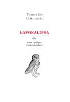 Okładka książki Łapokalipsa albo sowa, sprężyna i turbowentylator
