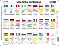 Larsen Unia Europejska Flagi, stolice (Maxi) PL. Wydawca: Tactic. SmakLiter.pl Opakowanie Larsen Unia Europejska Flagi, stolice (Maxi) PL