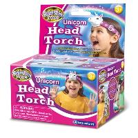 Latarka czołowa Jednorożec. Wydawca: Brainstorm. SmakLiter.pl Opakowanie Latarka czołowa Jednorożec