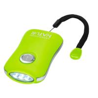 Opakowanie Latarka kieszonkowa na dynamo zielona