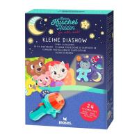 Latarka Mini Projektor Słodkie sny. Wydawca: Moses. SmakLiter.pl Opakowanie Latarka Mini Projektor Słodkie sny