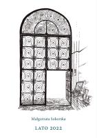 Okładka książki Lato 2022