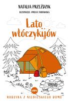 Lato włóczykijów. Autor: Przeździk Natalia. SmakLiter.pl Okładka książki Lato włóczykijów