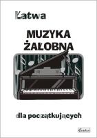 Łatwa muzyka żałobna dla początkujących. Autor: A. Górecka. SmakLiter.pl Okładka książki Łatwa muzyka żałobna dla początkujących