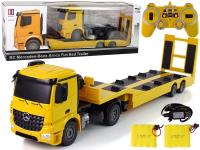 Opakowanie Laweta Mercedes Arocs żółta R/C 1:20 103cm