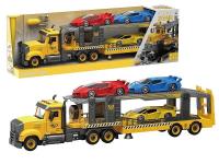 Opakowanie Laweta z autami do skręcania, światło i dźwięk